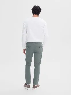 Selected Homme Chinos Slimfit Chino Miles Heren Groen -Selected Homme Groot Warenhuis 4188df73508aa9fe7f1a1679bf896d3f