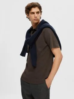 Selected Homme Polos Shirt Leroy Heren Bruin 12 Selected Homme Polos Shirt Leroy Heren Bruin -Selected Homme Groot Warenhuis 429ebaf73e1c8941764a3adcd39e77e6