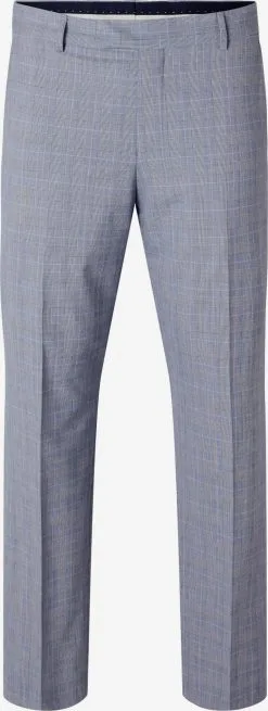 Selected Homme Pantalons Slimfit Pantalon RYDE Heren Navy / Smoky Blue