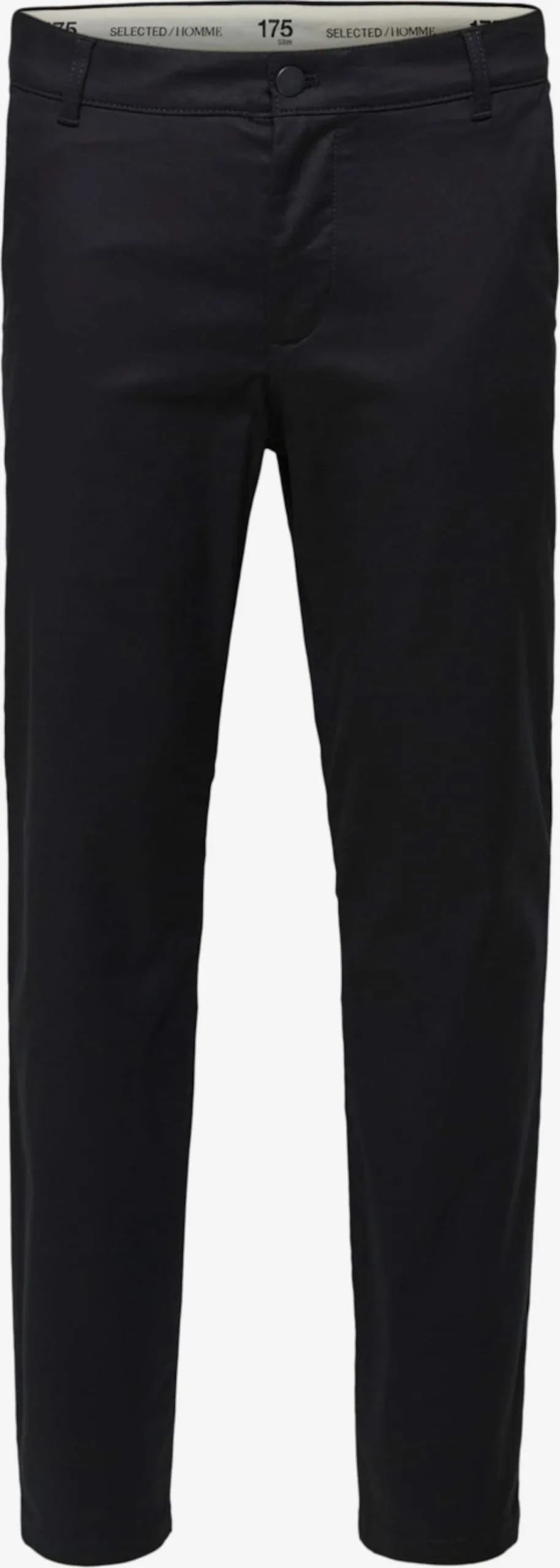 Selected Homme Chinos Regular Chino Buckley Heren Zwart 4 Selected Homme Chinos Regular Chino Buckley Heren Zwart - Afbeelding 2