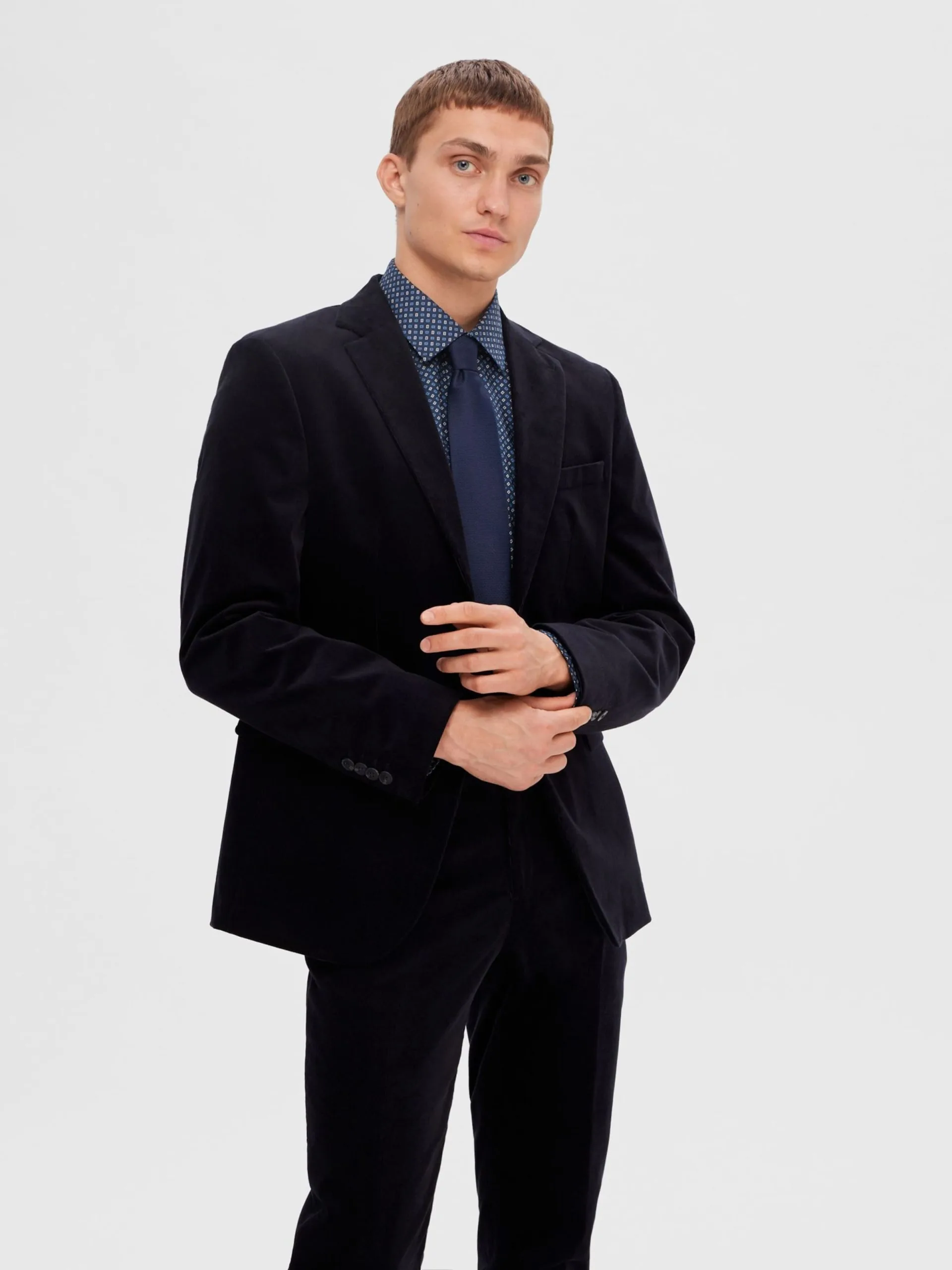 Selected Homme Casual Overhemden Regular Fit Overhemd Ethan Heren Blauw / Navy 7 Selected Homme Casual Overhemden Regular Fit Overhemd Ethan Heren Blauw / Navy - Afbeelding 5