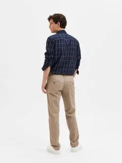 Selected Homme Chinos Slimfit Chino Miles Heren Greige -Selected Homme Groot Warenhuis 463aa2c69042b85ae5cbe4b749b97994