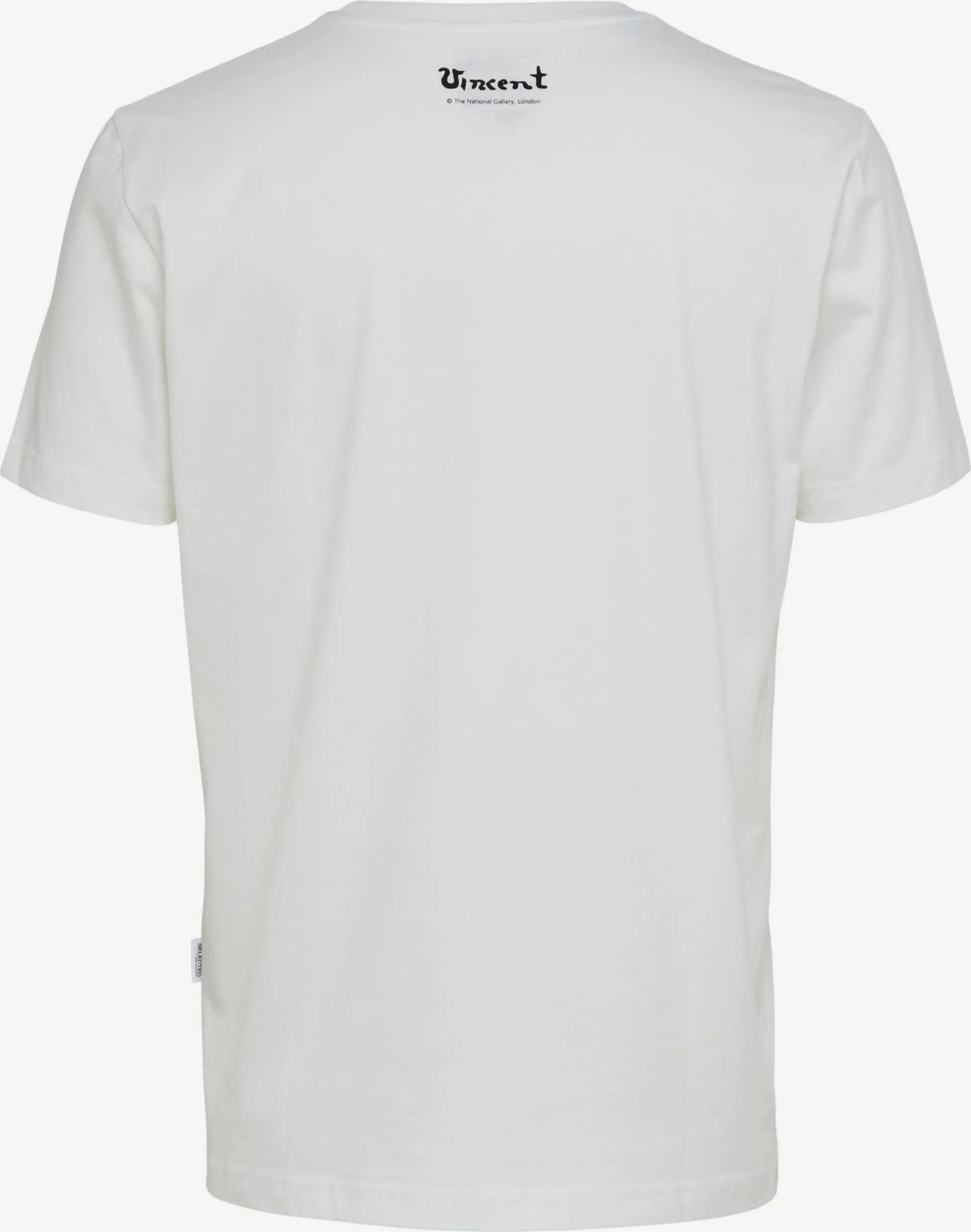 Selected Homme T-shirts Shirt Boren Heren Wit 4 Selected Homme T-shirts Shirt Boren Heren Wit - Afbeelding 2