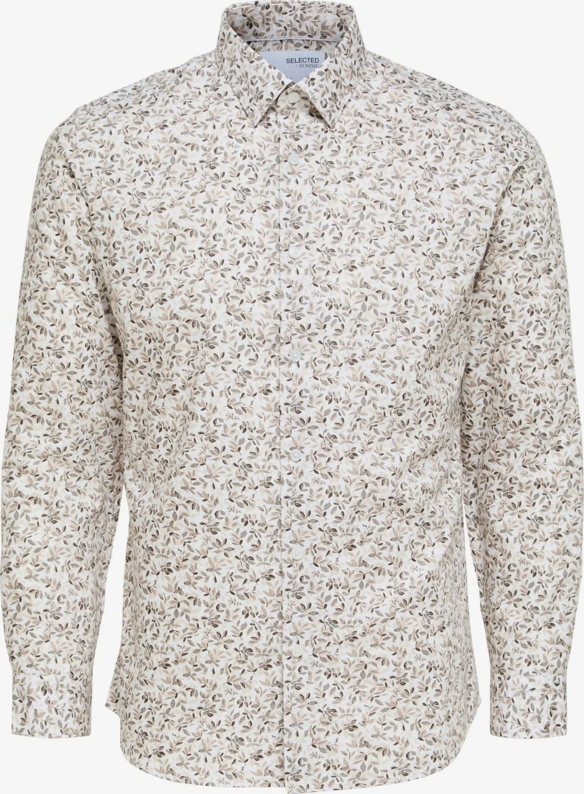 Selected Homme Casual Overhemden Regular Fit Overhemd Limethan Heren Beige / Crème 3 Selected Homme Casual Overhemden Regular Fit Overhemd Limethan Heren Beige / Crème
