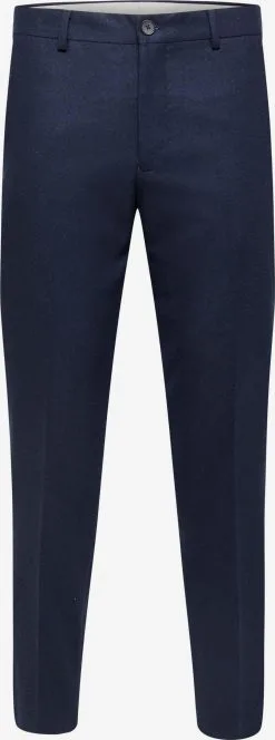 Selected Homme Pantalons Slimfit Pantalon Heren Navy