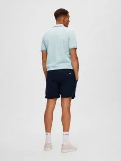 Selected Homme Chino Shorts Regular Chino GABRIEL Heren Saffier -Selected Homme Groot Warenhuis 47cd5f1d429ec61adcfeb39b99f993e0