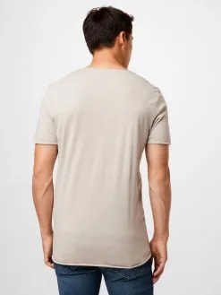 Selected Homme T-shirts Shirt NEWMERCE Heren Stone Grey / Lichtgrijs -Selected Homme Groot Warenhuis 49461da90a73057c60de25f4bb8d85b8