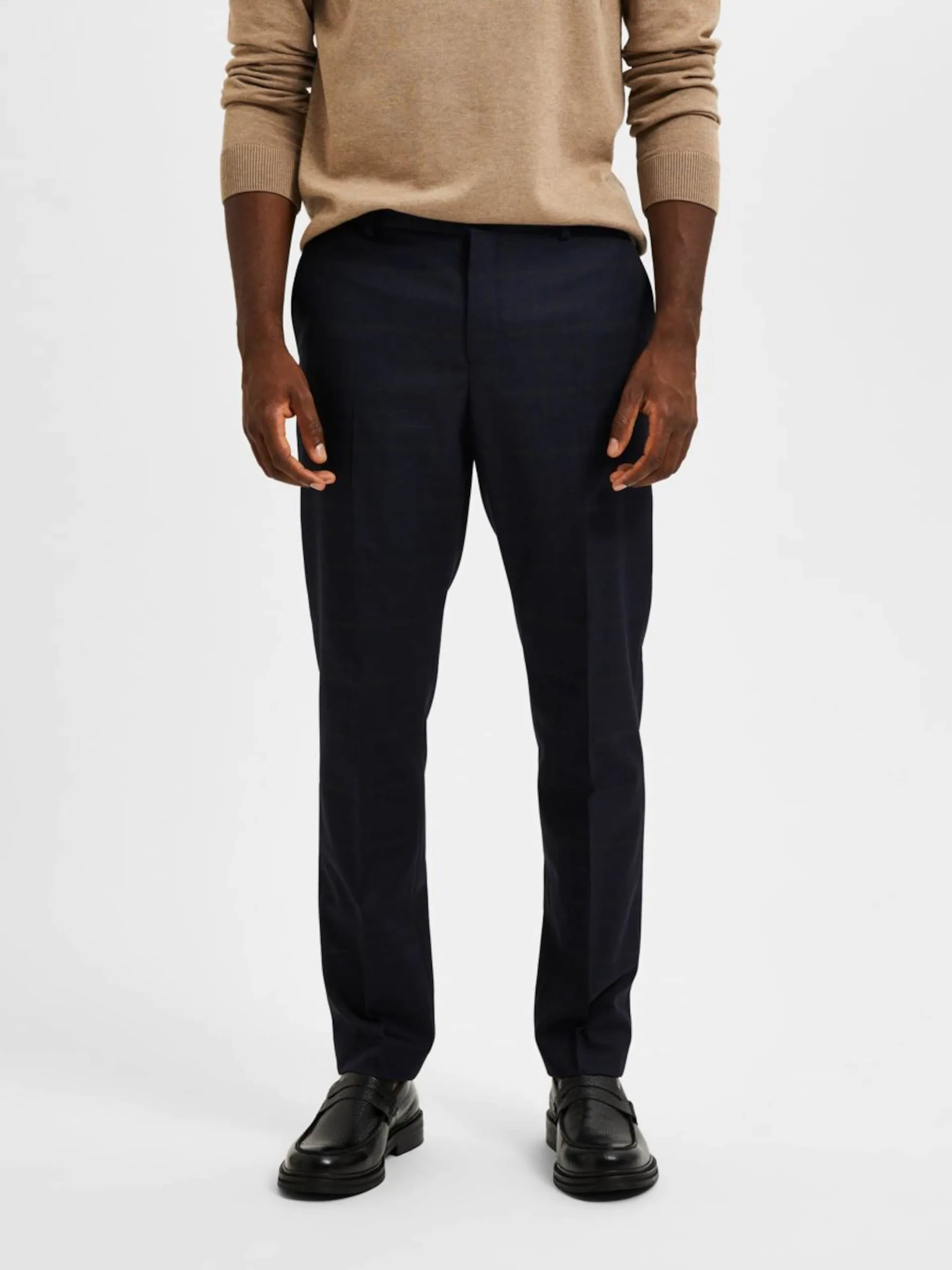 Selected Homme Pantalons Regular Broek Heren Blauw 4 Selected Homme Pantalons Regular Broek Heren Blauw - Afbeelding 2