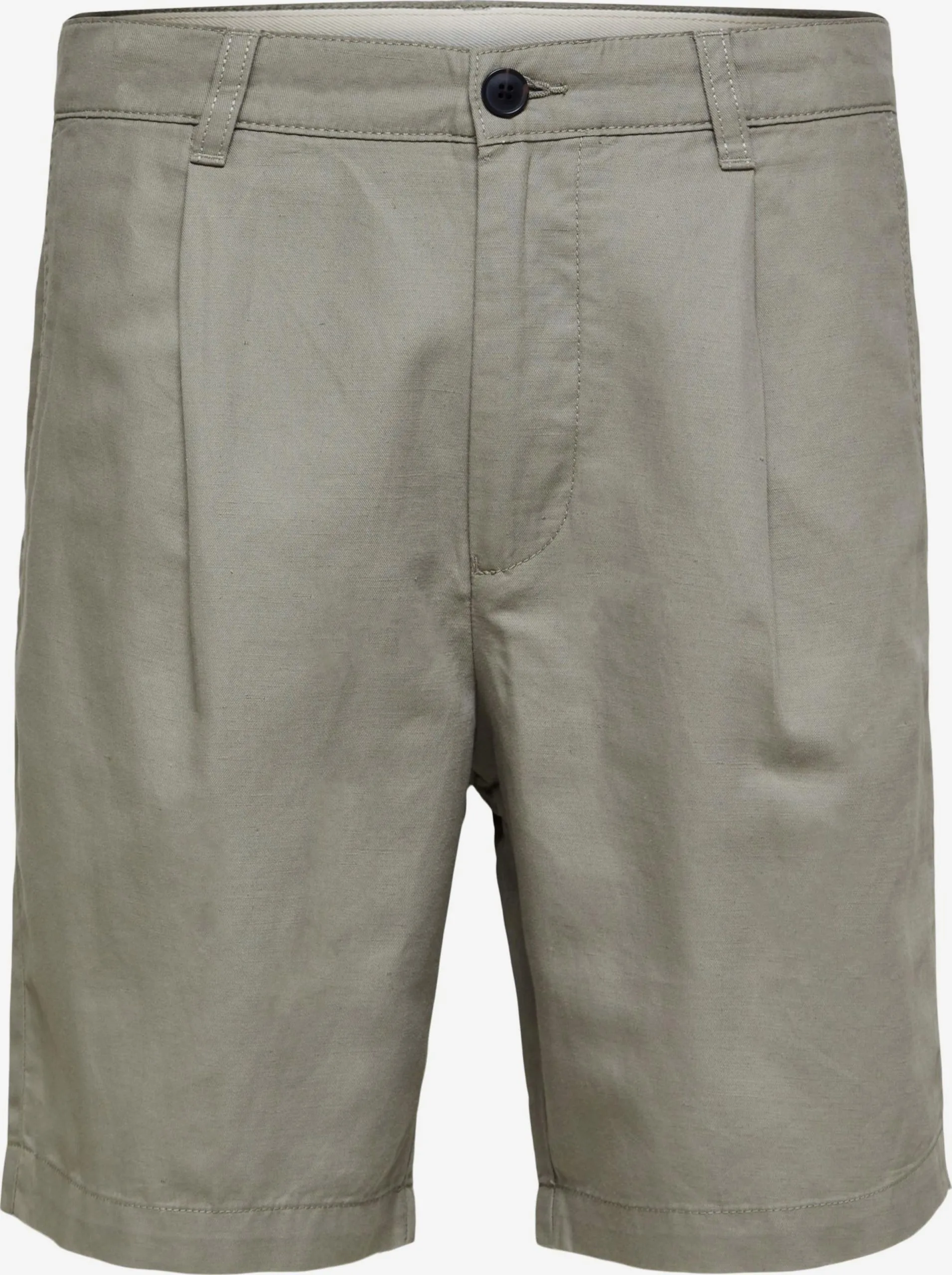 Selected Homme Chino Shorts Regular Bandplooibroek JONES Heren Taupe 3 Selected Homme Chino Shorts Regular Bandplooibroek JONES Heren Taupe