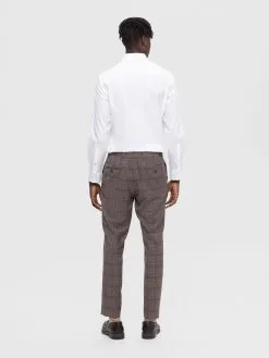 Selected Homme Chinos Slimfit Chino Heren Donkerbeige -Selected Homme Groot Warenhuis 4b2f9a7879d98fb5a2083e71ec430602