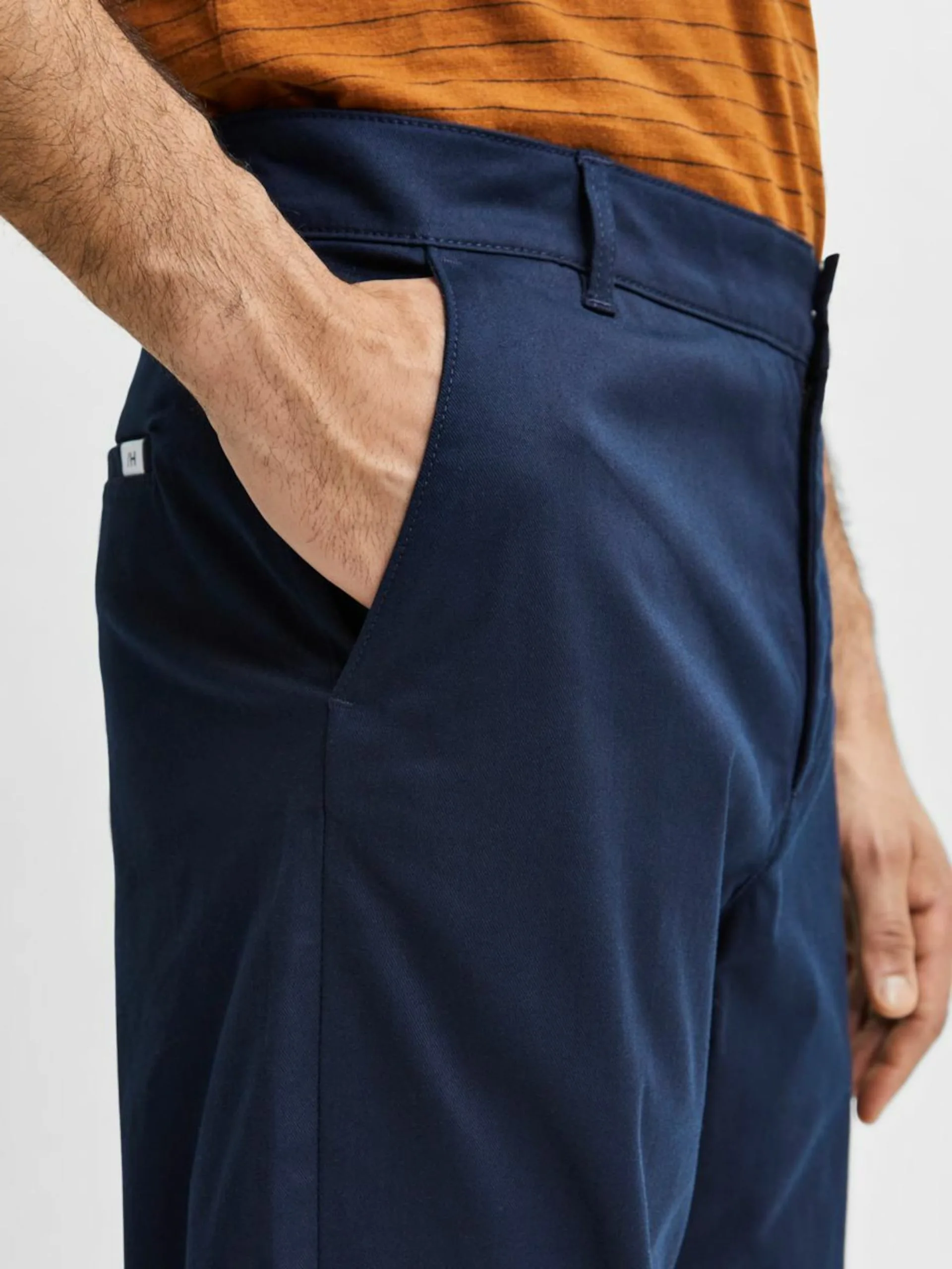 Selected Homme Chinos Slimfit Chino Repton Heren Navy 12 Selected Homme Chinos Slimfit Chino Repton Heren Navy - Afbeelding 10