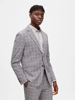 Selected Homme Colberts Slim Fit Business-colbert Liam Heren Grijs / Donkergrijs -Selected Homme Groot Warenhuis 4c8cc9a276c4cb4242ad7685f8b4d228