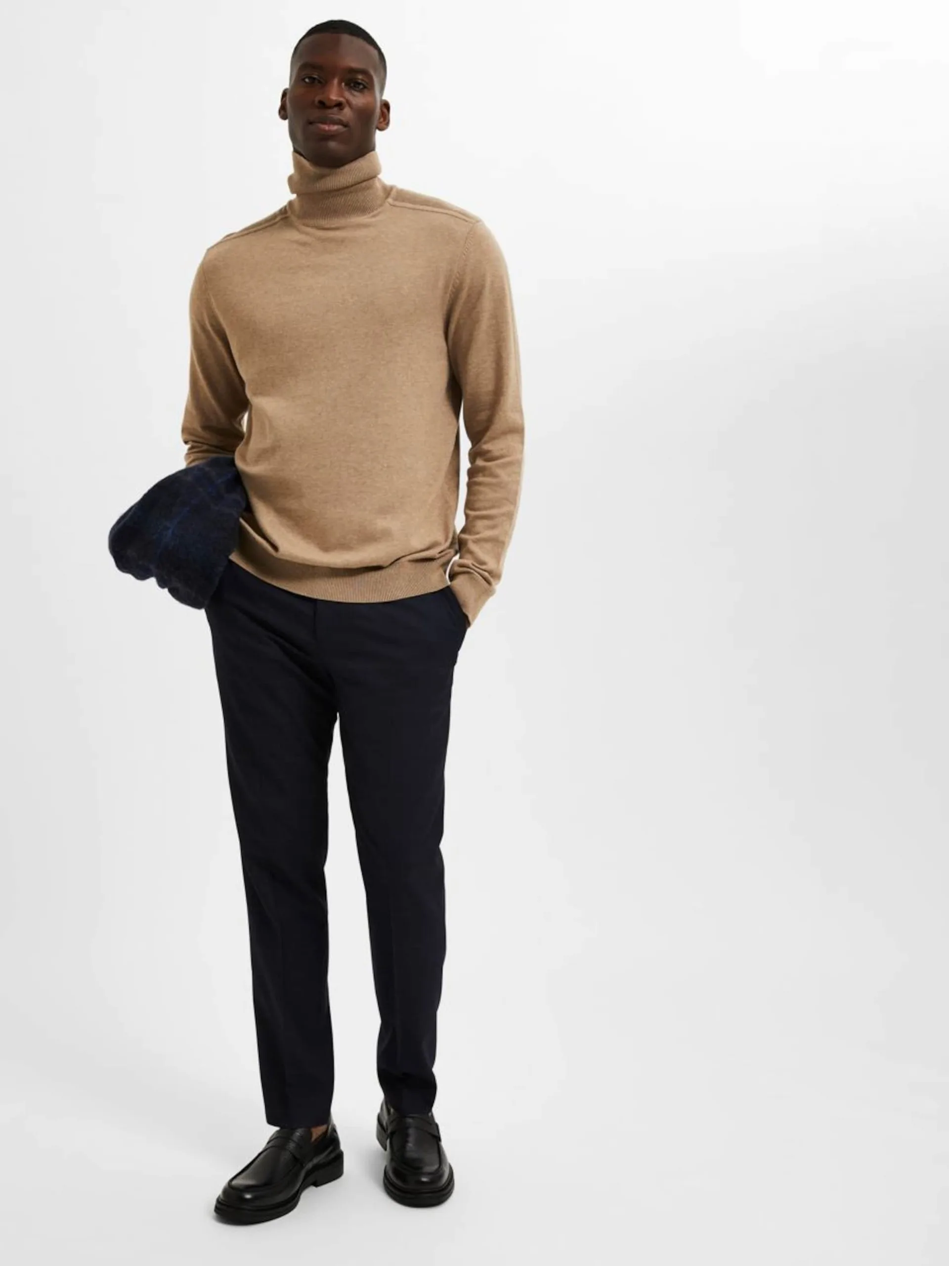 Selected Homme Pantalons Regular Broek Heren Blauw 6 Selected Homme Pantalons Regular Broek Heren Blauw - Afbeelding 4