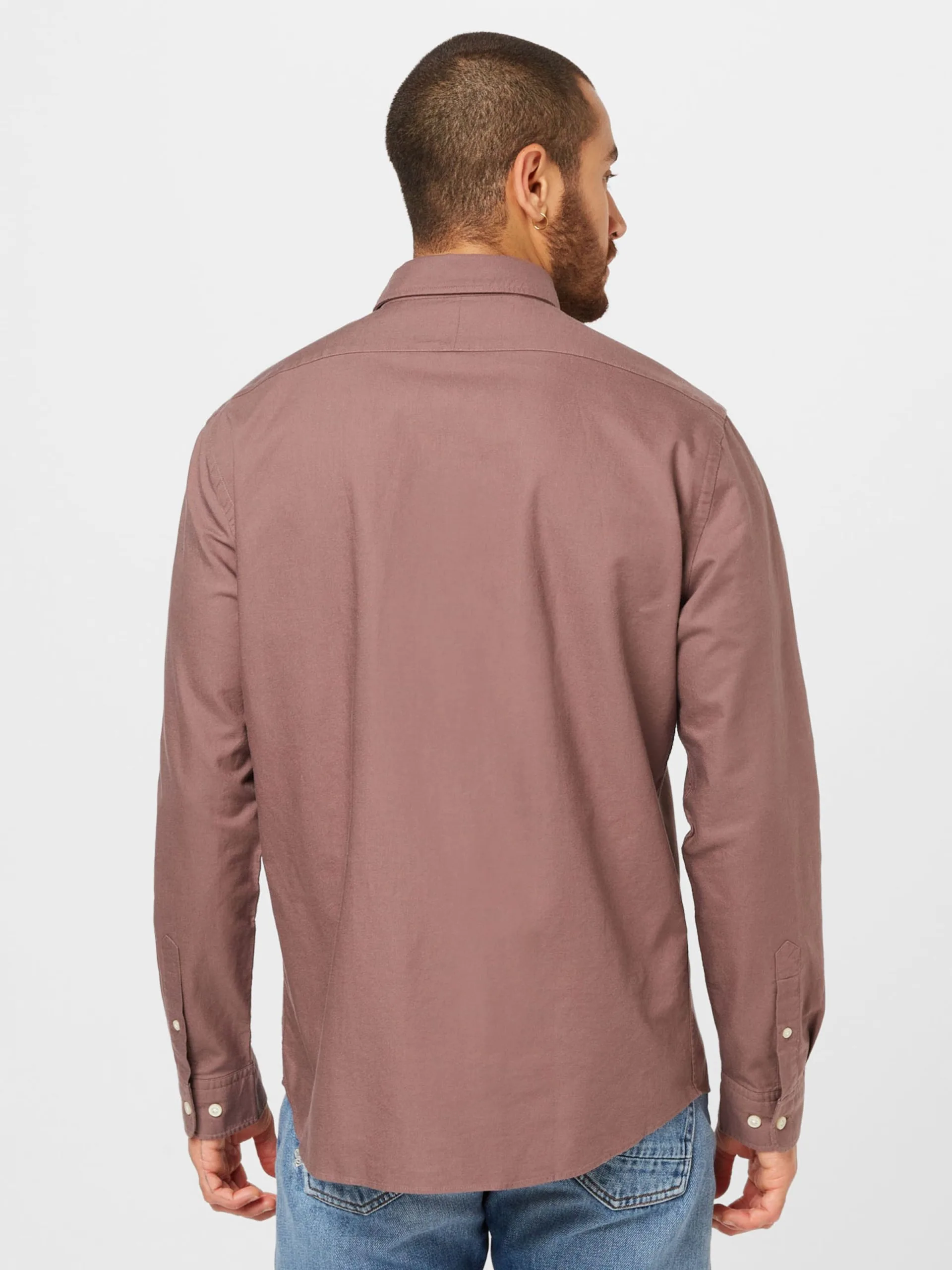 Selected Homme Casual Overhemden Regular Fit Overhemd RICK Heren Mauve 6 Selected Homme Casual Overhemden Regular Fit Overhemd RICK Heren Mauve - Afbeelding 4