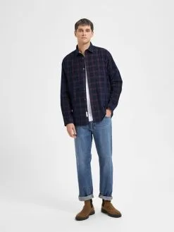 Selected Homme Geruite Overhemden Regular Fit Overhemd Heren Blauw / Rood -Selected Homme Groot Warenhuis 4e26dae7d13b8ed75d019fda51ed5f9d