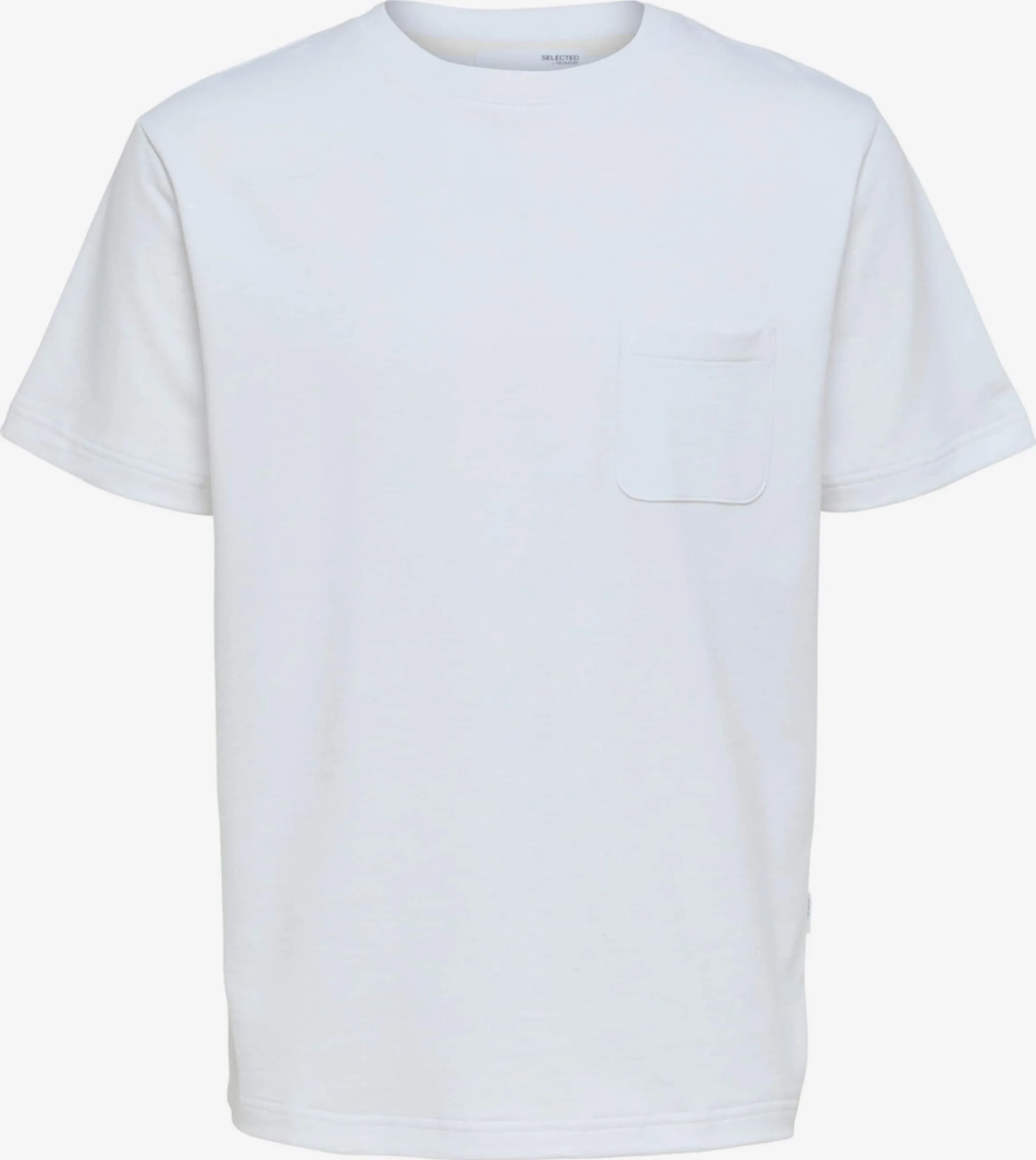 Selected Homme T-shirts Shirt Relax Soon Heren Offwhite 3 Selected Homme T-shirts Shirt Relax Soon Heren Offwhite