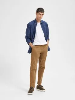 Selected Homme Chinos Regular Chino Heren Donkerbeige -Selected Homme Groot Warenhuis 4fc785d3ff31173556e8662493b8dccd