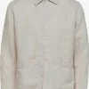 Selected Homme Casual Overhemden Comfort Fit Overhemd Jan Heren Taupe -Selected Homme Groot Warenhuis 5068ceaaead46675bda9937f7d694fd2