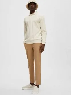 Selected Homme Pantalons Slimfit Broek Heren Beige -Selected Homme Groot Warenhuis 5142c2a1294a587e75c4ec4949385087