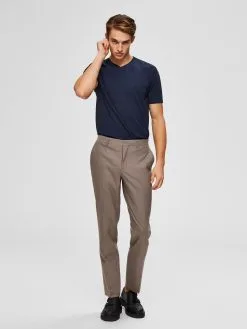 Selected Homme T-shirts Shirt New Pima Heren Navy -Selected Homme Groot Warenhuis 5164bd18555f3d2f1fec210111b7815e