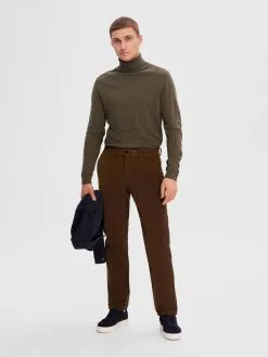 Selected Homme Chinos Regular Chino MILES Heren Bruin 12 Selected Homme Chinos Regular Chino MILES Heren Bruin -Selected Homme Groot Warenhuis 521a63f2048cafee161268117aeed822