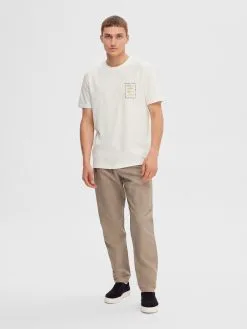 Selected Homme T-shirts Shirt SONNY Heren Beige / Crème 12 Selected Homme T-shirts Shirt SONNY Heren Beige / Crème -Selected Homme Groot Warenhuis 535971cea48383635e06d6b753e3db03