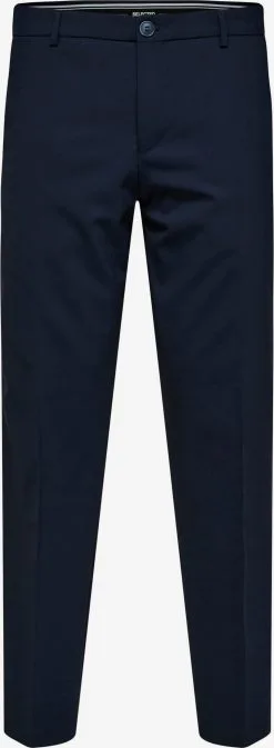 Selected Homme Pantalons Slimfit Pantalon Elon Heren Navy