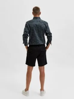 Selected Homme Shorts Regular Broek Jake Heren Zwart -Selected Homme Groot Warenhuis 55f4b3bad36f09f4019cf6d2554addef