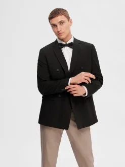Selected Homme Blazers Regular Fit Colbert Heren Zwart -Selected Homme Groot Warenhuis 564a31e32a9b2afc9bc3663c4fe09493