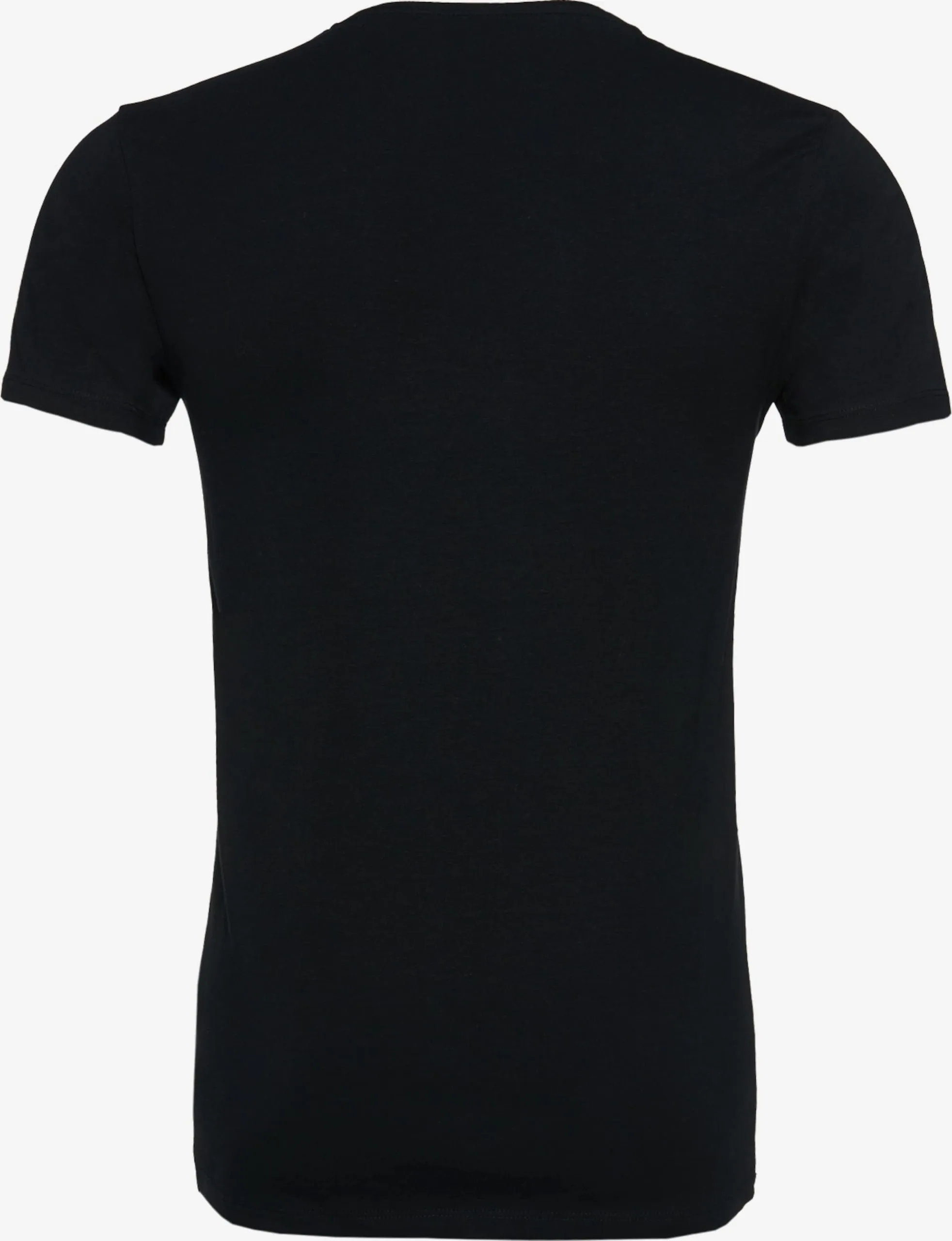 Selected Homme T-shirts Shirt Heren Zwart 4 Selected Homme T-shirts Shirt Heren Zwart - Afbeelding 2