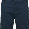 Selected Homme Chino Shorts Regular Chino Luton Heren Donkerblauw