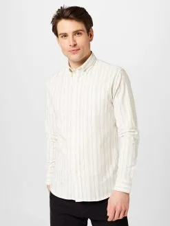 Selected Homme Casual Overhemden Regular Fit Overhemd RICK Heren Grijs / Wit -Selected Homme Groot Warenhuis 59a706cce3e0b7912b3660951581abfd