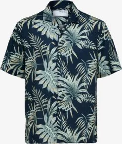 Selected Homme Casual Overhemden Comfort Fit Overhemd Noa Heren Smoky Blue / Nachtblauw