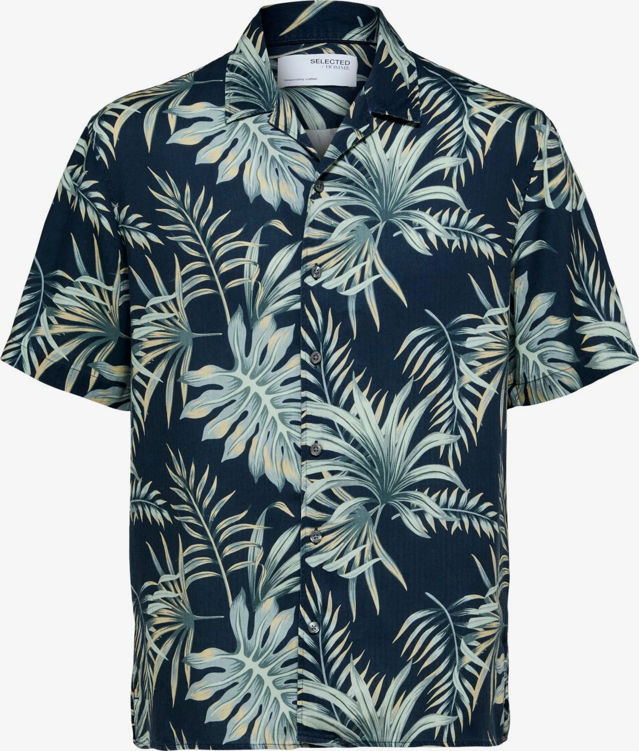 Selected Homme Casual Overhemden Comfort Fit Overhemd Noa Heren Smoky Blue / Nachtblauw 3 Selected Homme Casual Overhemden Comfort Fit Overhemd Noa Heren Smoky Blue / Nachtblauw