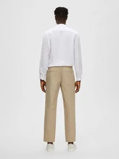 Selected Homme Pantalons Regular Bandplooibroek Loik Heren Beige -Selected Homme Groot Warenhuis 5d37c848161bf6b6383e021e7efe15c2