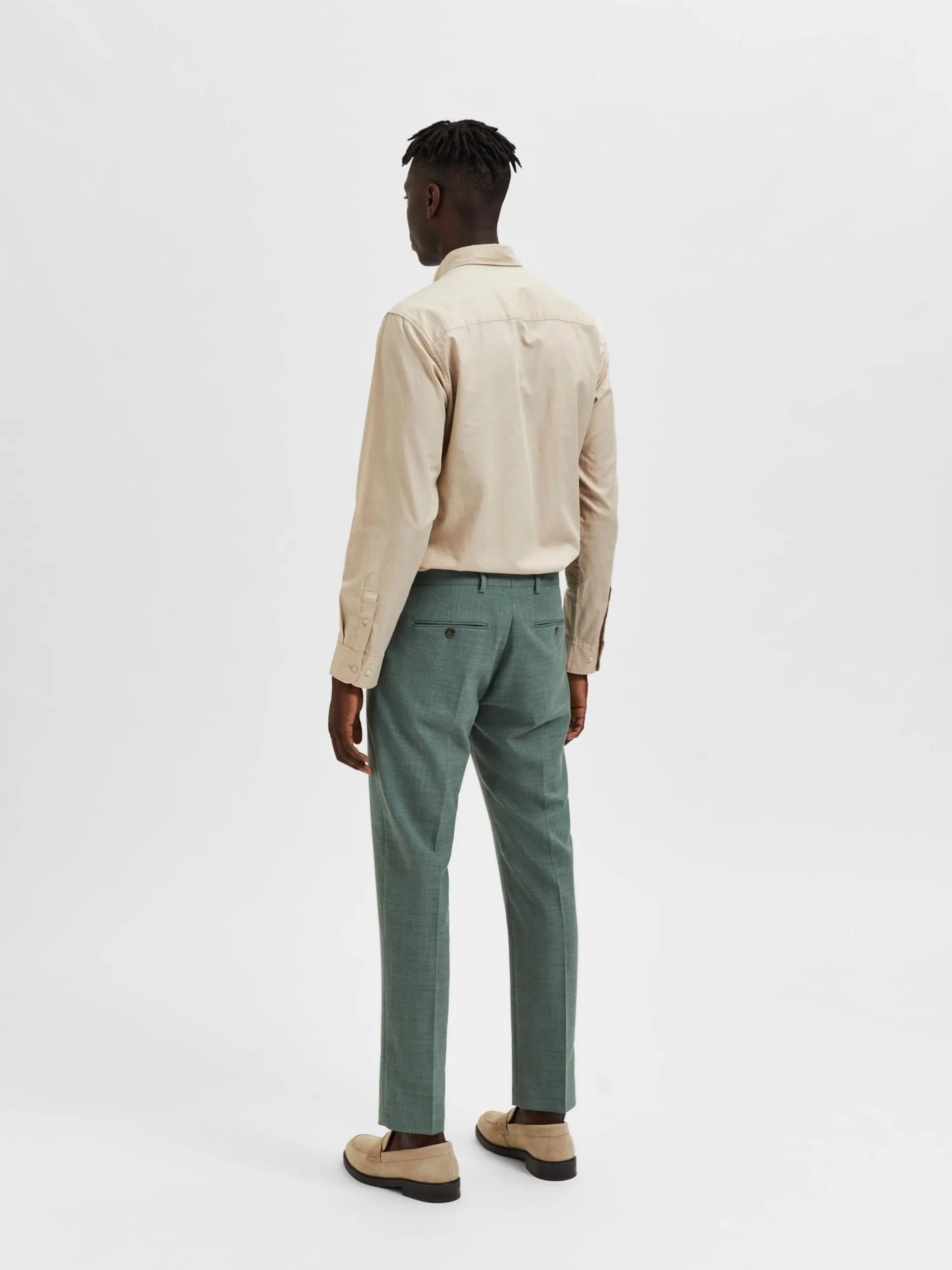 Selected Homme Casual Overhemden Regular Fit Overhemd Theo Heren Beige 7 Selected Homme Casual Overhemden Regular Fit Overhemd Theo Heren Beige - Afbeelding 5