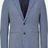 Selected Homme Colberts Slim Fit Business-colbert Josh Heren Duifblauw