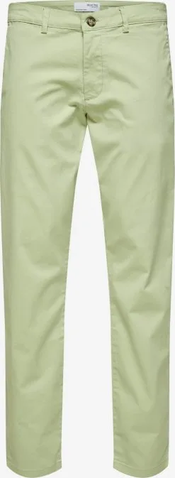 Selected Homme Chinos Slimfit Chino Miles Heren Appel