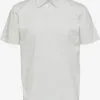 Selected Homme Polos Shirt Hector Heren Wit -Selected Homme Groot Warenhuis 62a26be68c1d614bdd21dcf8e8fd39b8