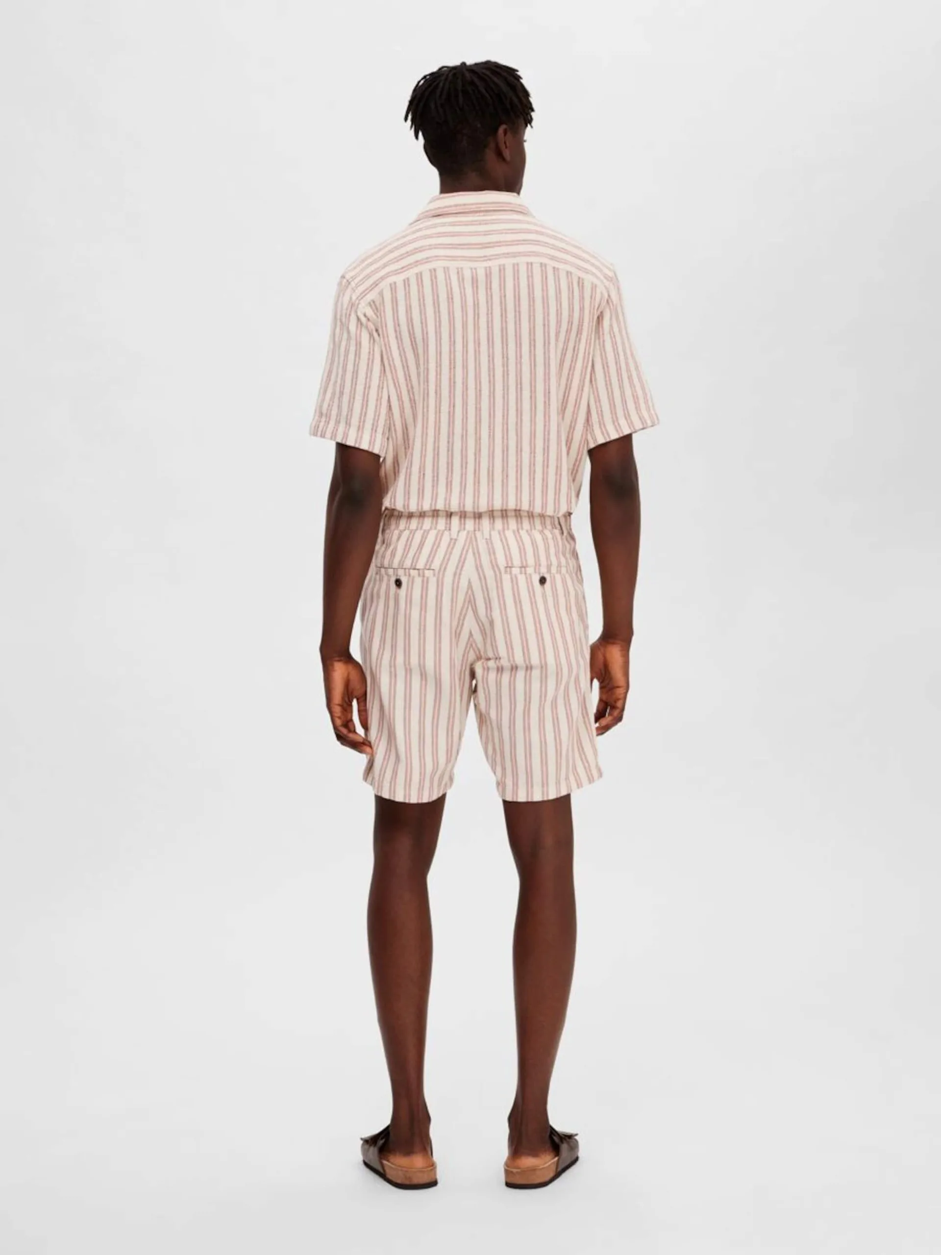 Selected Homme Pantalons Regular Broek Heren Beige 5 Selected Homme Pantalons Regular Broek Heren Beige - Afbeelding 3