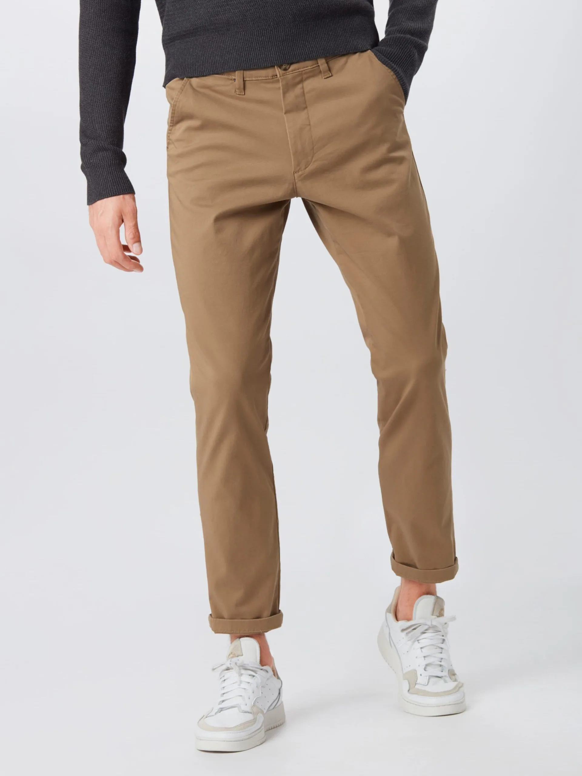 Selected Homme Chinos Slimfit Chino Miles Heren Lichtbruin 4 Selected Homme Chinos Slimfit Chino Miles Heren Lichtbruin - Afbeelding 2