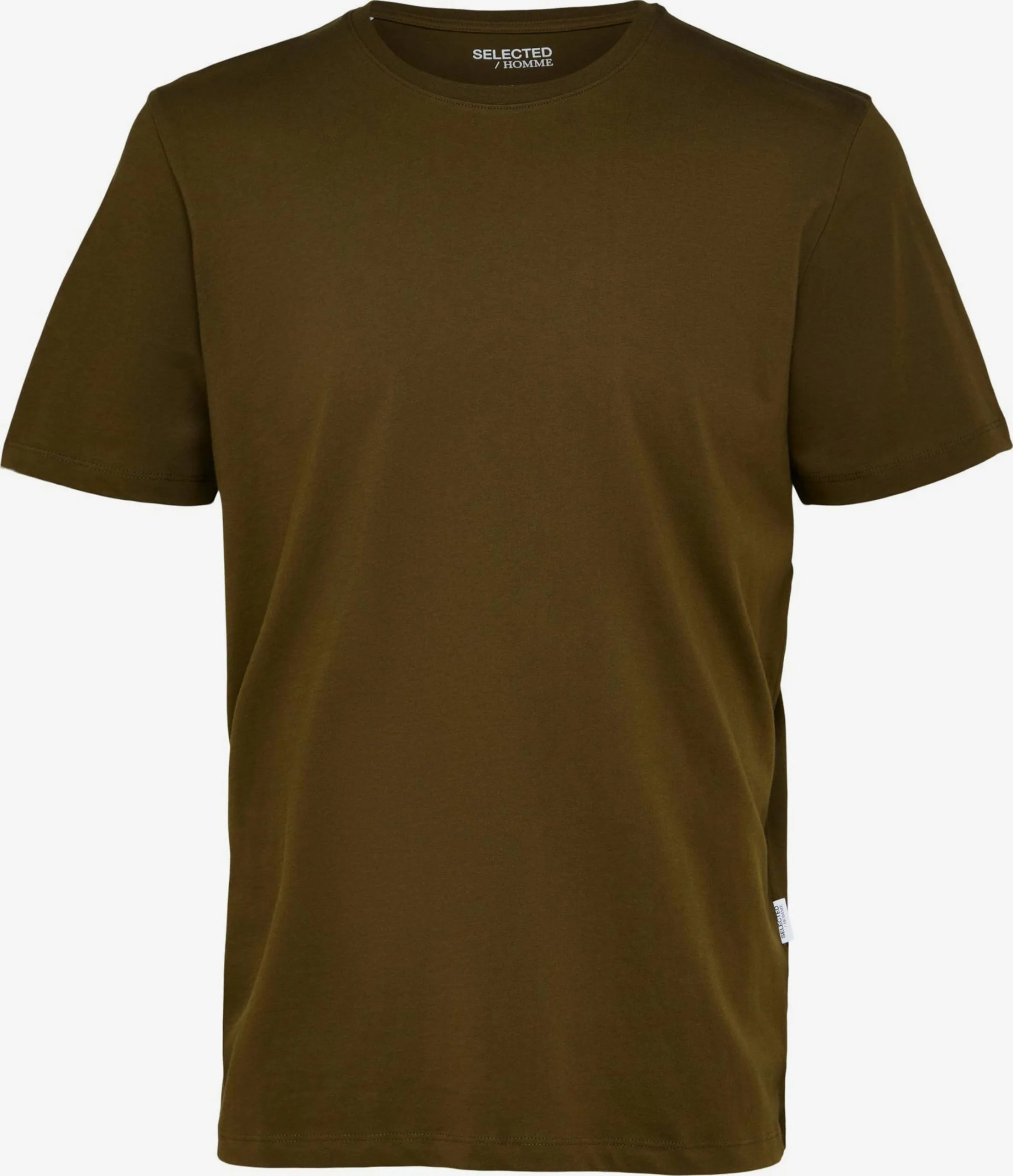 Selected Homme T-shirts Shirt Aspen Heren Ombergrijs 3 Selected Homme T-shirts Shirt Aspen Heren Ombergrijs