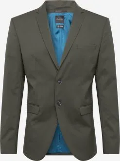 Selected Homme Blazers Slimfit Colbert LOGAN Heren Donkergroen