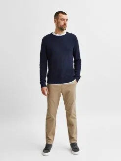 Selected Homme Chinos Regular Chino Buckley Heren Donkerbeige -Selected Homme Groot Warenhuis 69ea58909d32e80f4340d14c63326cae