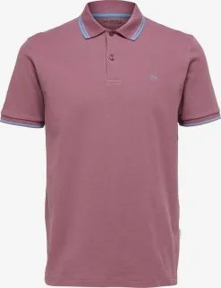 Selected Homme Polos Shirt Dante Heren Oudroze