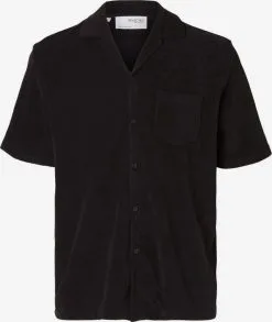 Selected Homme Casual Overhemden Regular Fit Overhemd Heren Zwart