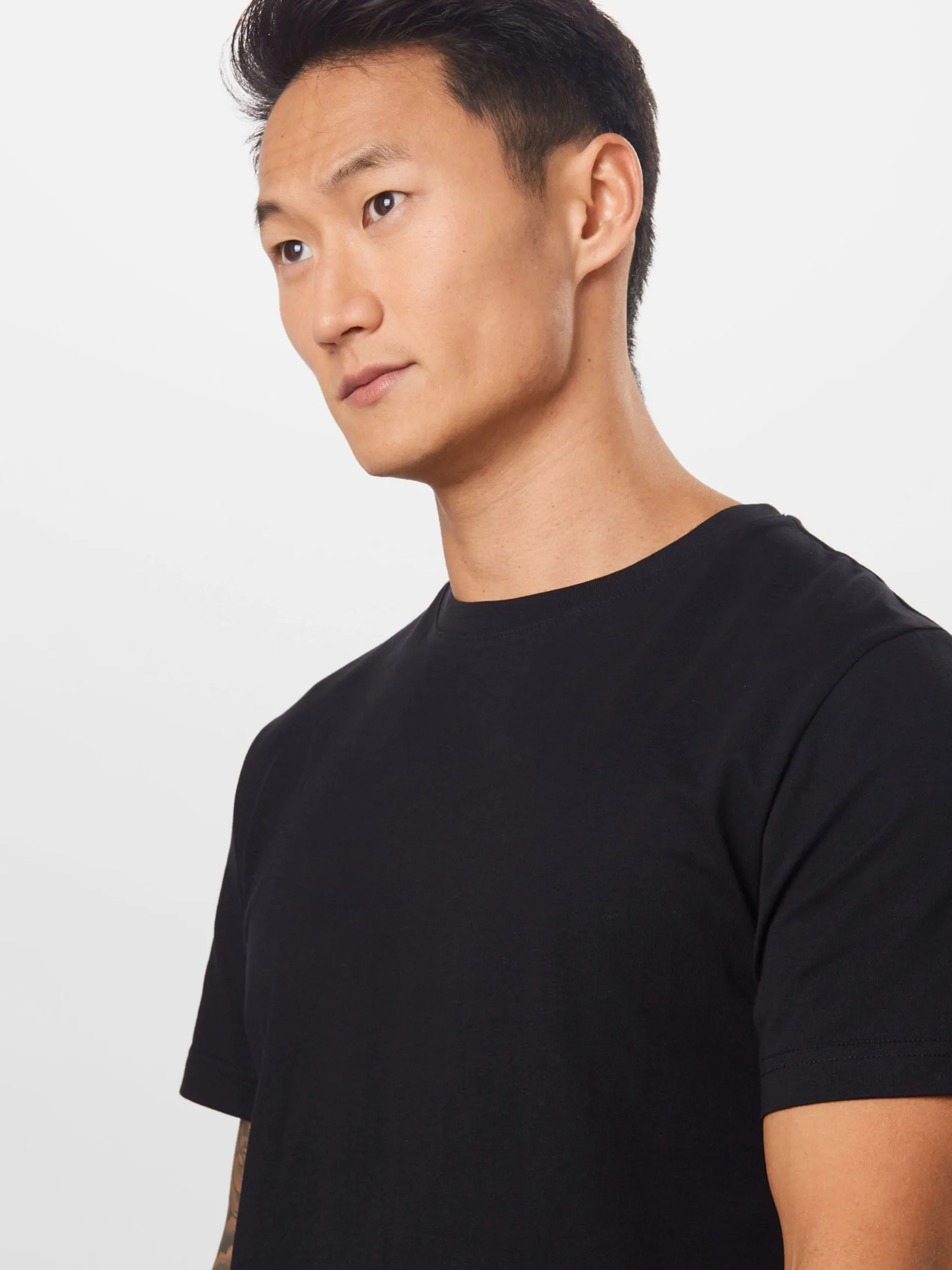 Selected Homme T-shirts Shirt Norman Heren Zwart 7 Selected Homme T-shirts Shirt Norman Heren Zwart - Afbeelding 5