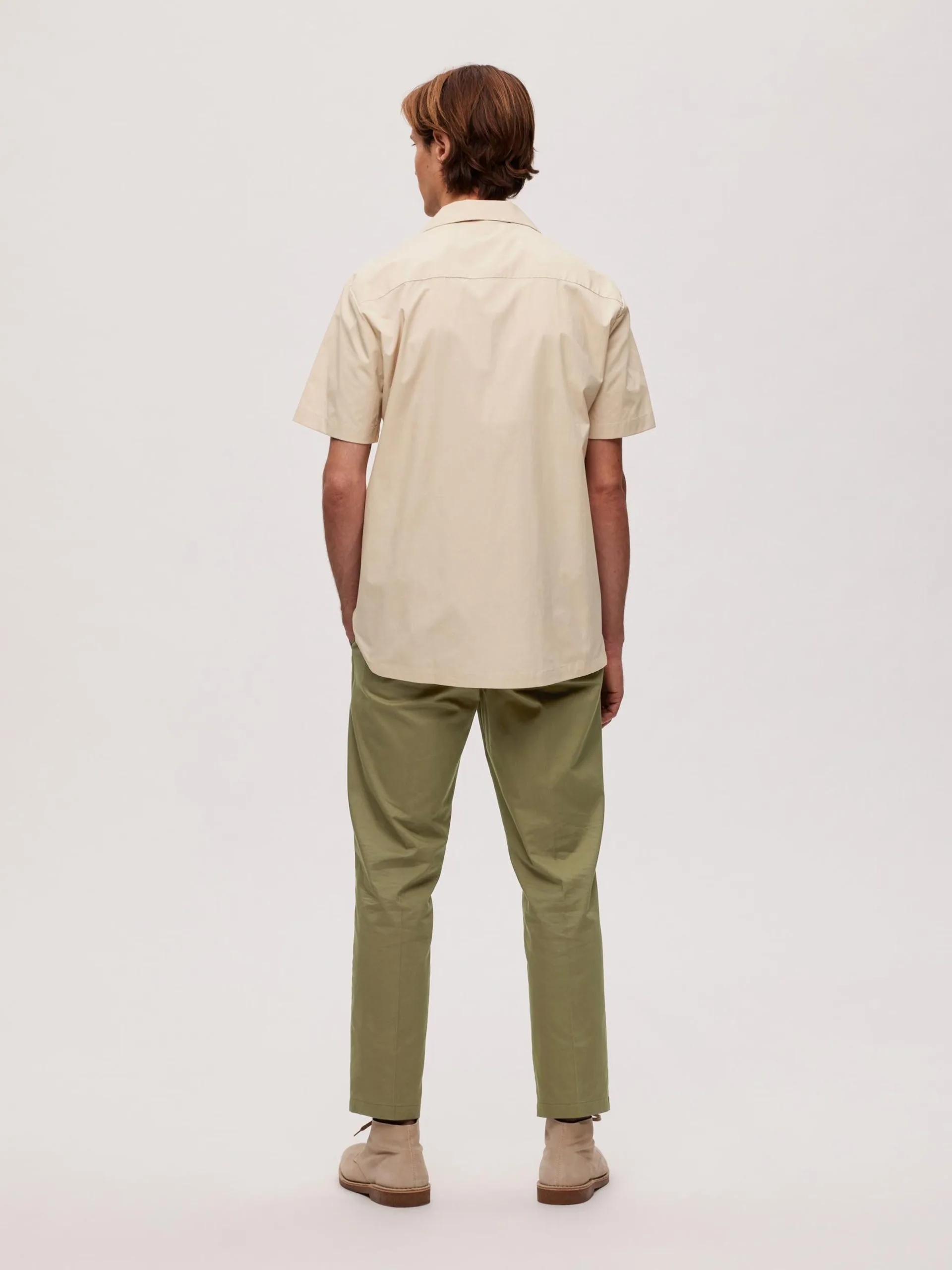 Selected Homme Casual Overhemden Regular Fit Overhemd Meo Heren Beige 5 Selected Homme Casual Overhemden Regular Fit Overhemd Meo Heren Beige - Afbeelding 3