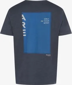 Selected Homme T-shirts Shirt Relaxbo Heren Indigo / Nachtblauw