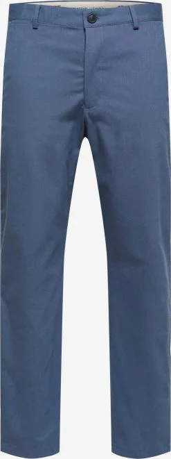 Selected Homme Chinos Slimfit Chino JAMES Heren Duifblauw
